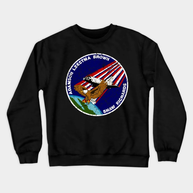 STS-28 Columbia Vintage Crewneck Sweatshirt by Mandra